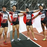 【世界陸上2017】男子400メートルリレー、日本が史上初の銅メダル獲得