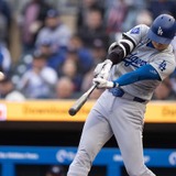 【MLB】大谷翔平、メジャートップ今季8本目の“183キロ”弾丸二塁打　現地実況「長打マシーンだ」