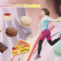 デザートが食べ放題のマラソン「デザートビュッフェマラソン」 画像