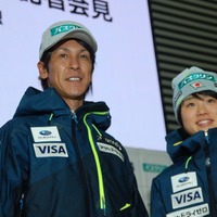 葛西紀明「最年長記録を更新し続けたい」…全日本スキー連盟テイクオフ会見 画像