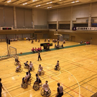 第16回東京都障害者スポーツ大会で車いすバスケットボール観戦会が行われた