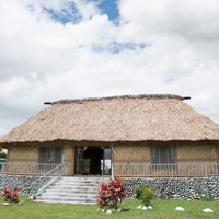 フィージーの島で見た村の酋長の家