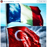 安藤美姫、フランスとトルコに祈りを捧げる「これ以上の涙が…」 画像