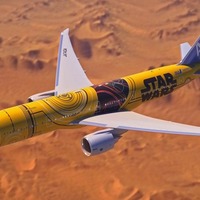 ANA、スター・ウォーズ・プロジェクト特別塗装機第3弾「C-3PO」が登場 画像