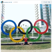 競泳日本代表・入江陵介「オリンピック選手村に到着！」 画像