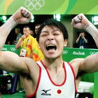 【リオ2016】内村航平が大逆転で連覇、体操男子個人総合で金メダル 画像