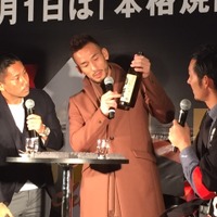 中田英寿「初めてお酒を教えてくれたのは前園さん」…焼酎ストリートイベント