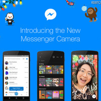 Facebookメッセンジャー、カメラ機能を強化…デコレーションが可能に 画像