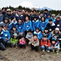 ハート型の森の再生を目指して富士山の森再生プロジェクトを実施 画像