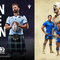 ラグビースコットランド代表とラグビーイタリア代表が着用するジャージ発売 画像