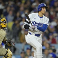 【MLB】大谷翔平、松井裕樹からメジャートップ“10本目”の二塁打で猛打賞　「打率.358」に急上昇 画像