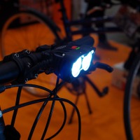【サイクルモード14】サーファーが開発した自転車用ライト　世界最高クラス3600ルーメンの「ナイトライダー」 画像