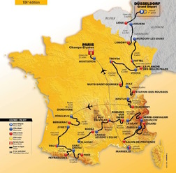 2017ツール・ド・フランスのコースが発表