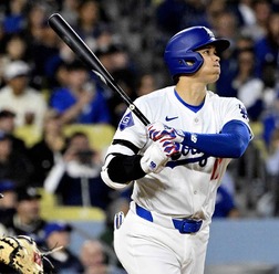 【MLB】大谷翔平「2番DH」スタメン　過去2発の“好相性”右腕から「日本人最多本塁打」に並ぶ今季4号アーチなるか