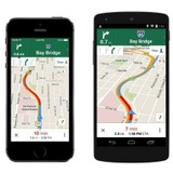 Google Mapsに機能追加……車線表示やオフライン地図など