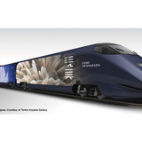 移動する現代アート美術館「現美新幹線」…蜷川実花がデザイン