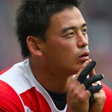 ラグビー五郎丸選手、ルーティンとメンタル関係は…為末大氏が言及 ジンズミーム発表会