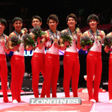 体操男子団体が金メダル…日本は世界選手権で37年ぶりの優勝