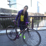 女優の北川えりが自転車をプロデュース