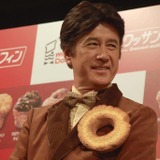 草刈正雄、芸能界で愛される秘訣は？ミスド新CMでオールドファッション役に