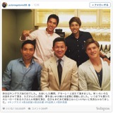 キングカズ会に長友、長谷部らが参加…「アモーレ！と迎えて頂きました」