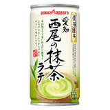ポッカサッポロが新しい抹茶飲料「西尾の抹茶ラテ」を発売