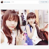 女子フィギュア・本田真凜＆望結の姉妹ツーショット「可愛すぎる！」