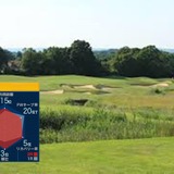 全英オープンゴルフ中継、試合データを視覚化…NTTデータ＆テレビ朝日