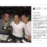 野村忠宏＆高橋大輔＆田中マルクス闘莉王、夜のリオで「ハッピーナイト！」