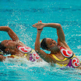 【リオ2016】ヤクルト・つば九郎、シンクロの井村雅代コーチの指導「にげだしてます」