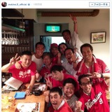 浦和レッズ・槙野智章、優勝王手の広島カープを応援！