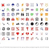 ドコモの初期絵文字、NY近代美術館のコレクションに