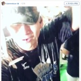 日本ハム・メンドーサ、歓喜のビールかけを動画で公開…大谷翔平のはしゃぐ姿も