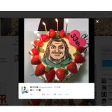 オリックス・金子千尋、33歳の誕生日…夫人の手作りケーキに絶賛の声