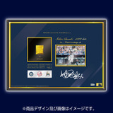 イチロー直筆サイン入り切手型純金プレートセット限定発売