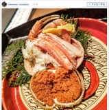 前園真聖、福井の割烹でカニを堪能も…ファンが総ツッコミ！？