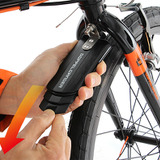 工具を使わず伸縮可能な自転車用「泥除けセット」発売