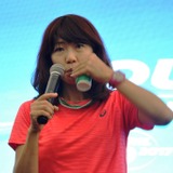 高橋尚子、マラソンの給水方法についてアドバイス