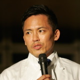 柔道・野村忠宏、ボクシングの村田諒太と2ショット「絶対世界チャンピオンになってほしい」