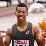 サニブラウン、二冠達成で世界に挑む…日本選手権200mでも圧巻の走り