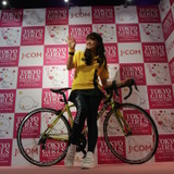 Ray専属モデル・松元絵里花、東京ガールズコレクションでロードバイクの魅力を語る