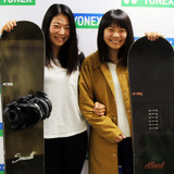 スノーボード・冨田せな、るき姉妹がヨネックスと用具使用契約を締結