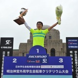 東大の西薗良太が学生シリーズ戦で2連覇を達成
