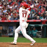【MLB】大谷翔平、今季2度目の二刀流アーチは182キロ特大同点17号2ラン　実況も「世界で最高の選手」と熱狂