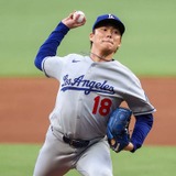 【MLB】山本由伸、圧巻の“6回1安打投球”で強力ブレーブス打線を0封　米記者称賛のパフォーマンス「防御率0.90は誤植ではない」