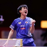「世界卓球」初戦で難敵に快勝の張本智和が4位、松島輝空が19位、篠塚大登が28位｜卓球男子世界ランキング（2025年第21週）