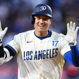 【MLB】大谷翔平、豪快24号直後に飛び出した“珍プレー”　スミスの犠飛で全力疾走→転倒、思わず笑顔も献身走塁