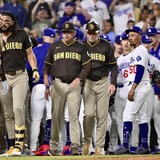 【MLB】ドジャース戦でついに乱闘騒ぎ……タティスJr.に死球で両チーム限界点　さらに大谷翔平にも再び死球