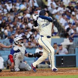 【MLB】大谷翔平、確信歩きの“173キロ”豪快40号アーチ　節目の一発に米記者驚愕「3年連続MVPは確実だ」