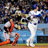【MLB】大谷翔平「1番DH」スタメン　“CY賞左腕対決”で2試合ぶり52号アーチなるか、引退発表のカーショーが先発